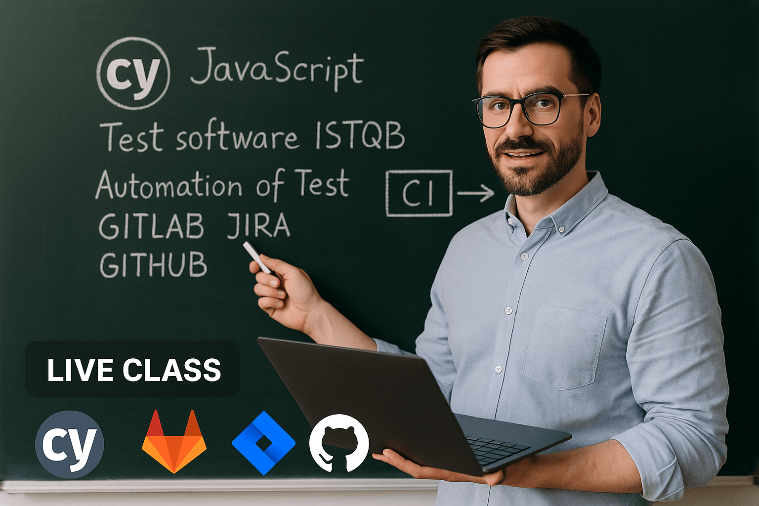 Formation QA Automation avec Cypress, TypeScript, CI/CD
